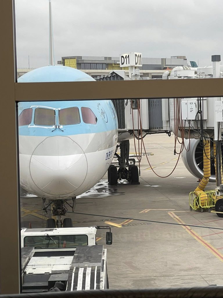 한국으로 새로운 출발