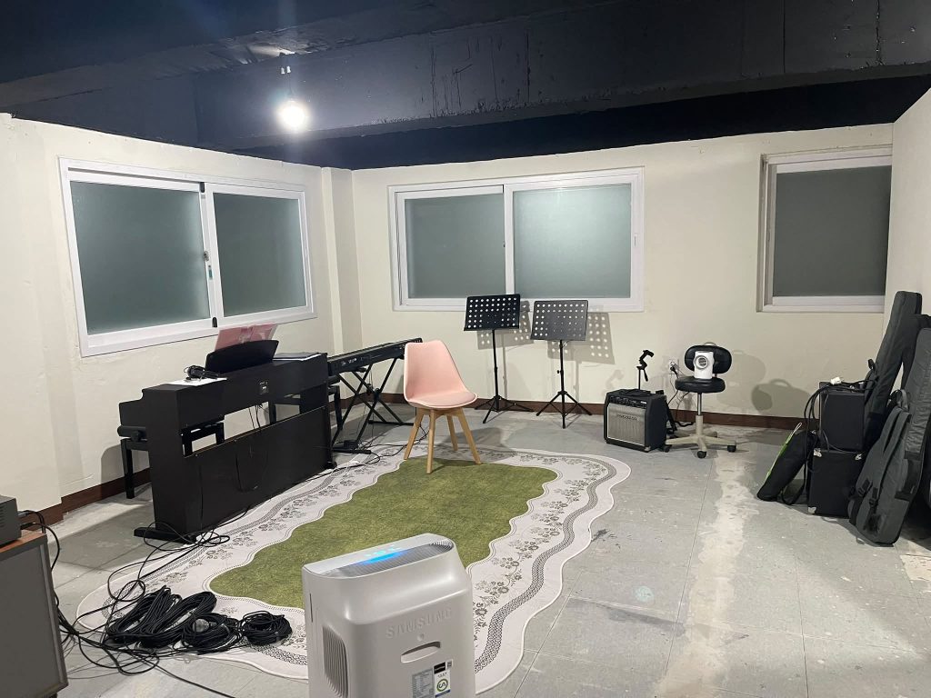 선교단 장소 준비